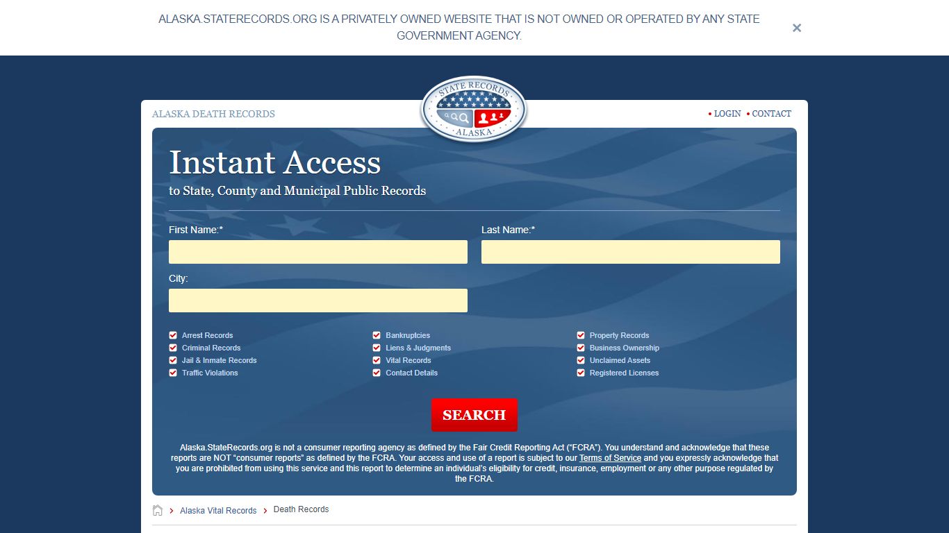 How to Find Alaska Death Records | StateRecords.org
