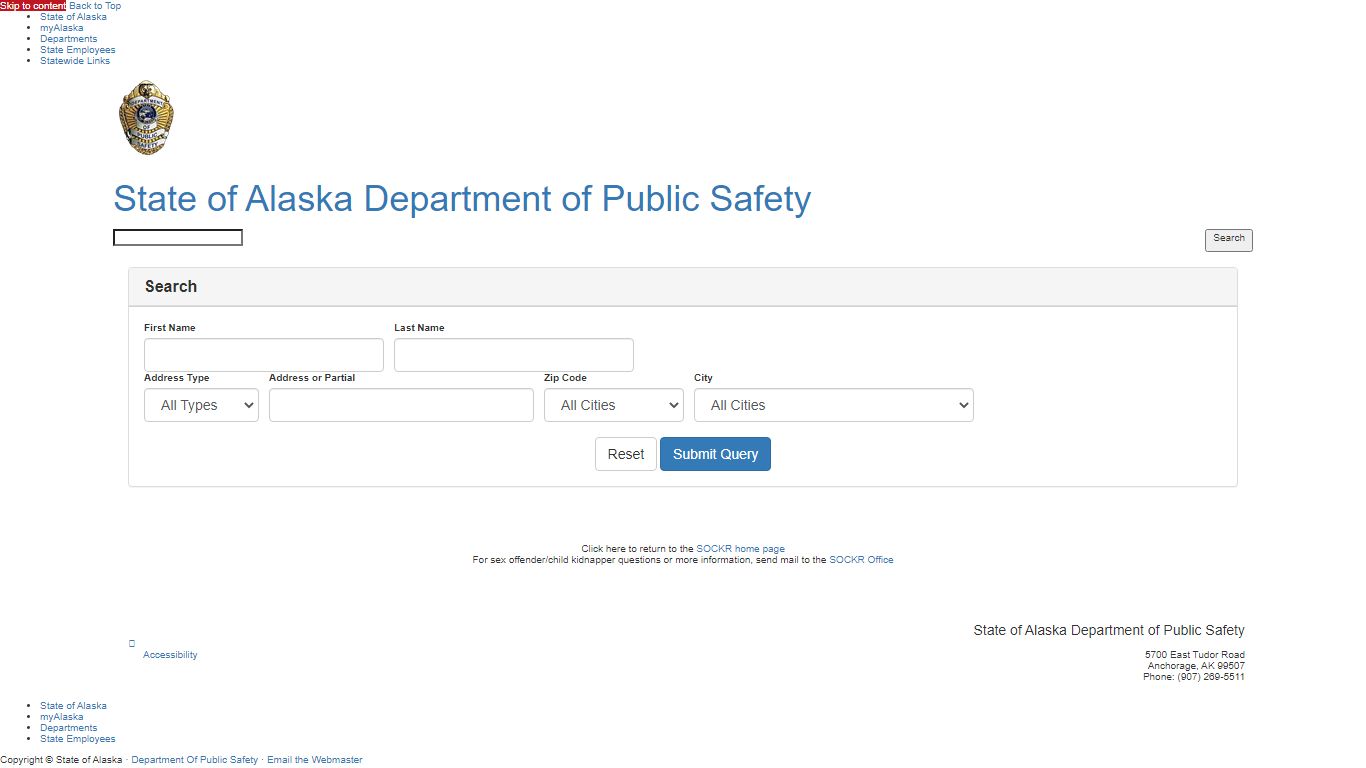 Search - Alaska